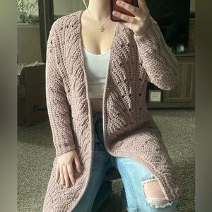 Moon and Madison Knitted Cardigan Full Length